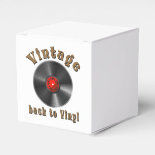 Caixinha De Lembrancinhas Vintage - De volta ao Vinyl, o recorde voltou
