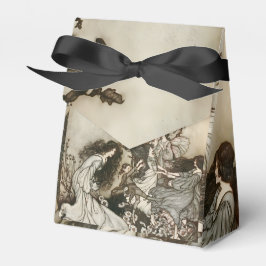 Caixinha De Lembrancinhas Vintage Fairies Arthur Rackham Art Favor Box