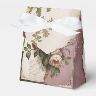 Caixinha De Lembrancinhas Vintage Floral - Favor Box