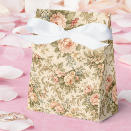 Caixinha De Lembrancinhas Vintage Floral Roses Pattern | Shabby Chic Cottage