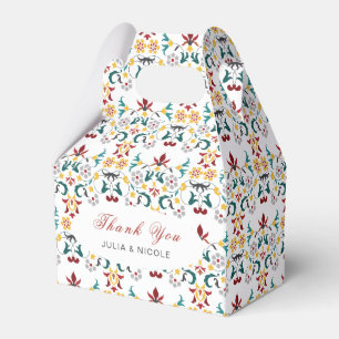 Caixinha De Lembrancinhas Vintage Geometry Intrata Casamento Clássico de Mot