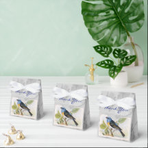 Vintage Lazulli Bunting Blue Bird Personalizável