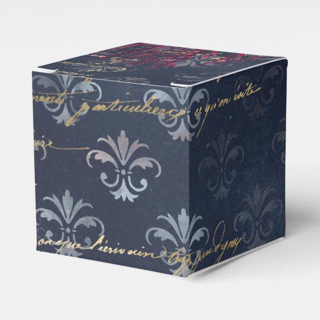 Caixinha De Lembrancinhas Vintage náutica (Frente)