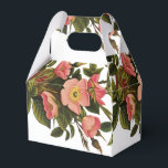 Caixinha De Lembrancinhas Vintage Rosas Belos Botânicos Rosa<br><div class="desc">Uma bela e antiga pintura de rosa dos anos 1800.</div>