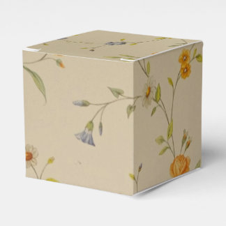 Caixinha De Lembrancinhas Vintage Wild Flower Party Box