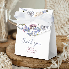 Caixinha De Lembrancinhas Violet Vintage Chá de fraldas