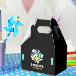 Caixinha De Lembrancinhas Volleyball Funny Birthday Boy