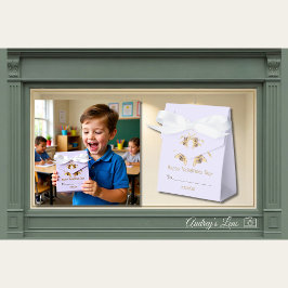 Caixinha De Lembrancinhas We BEE-Long Together Pollinator Valentine 