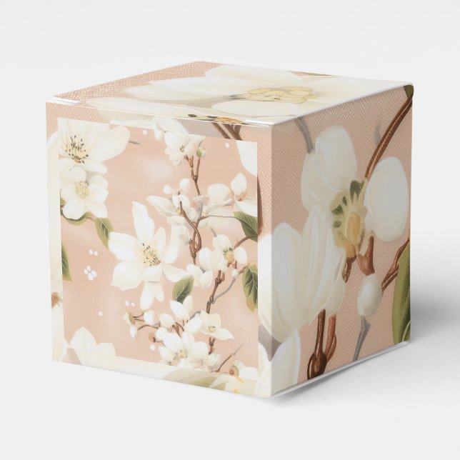 Caixinha De Lembrancinhas "Whispering Petals Gift Box" (Frente)