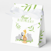 Wild One Safari Jungle Birthday Box