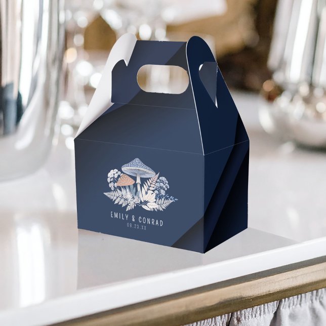 Caixinha De Lembrancinhas Wild & Whimsical Wedding Motif ID1110 (Criador carregado)