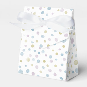Caixinha De Lembrancinhas William Confetti Watercolor Dots Favor Box