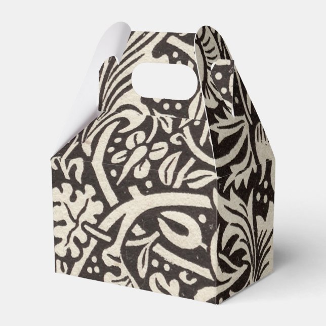 Caixinha De Lembrancinhas William Morris Daffodil Floral Wallpaper (Frente)