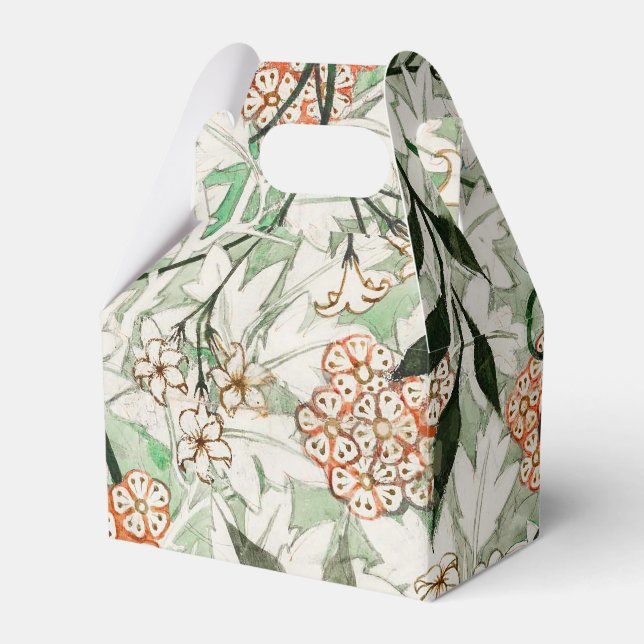 Caixinha De Lembrancinhas William Morris Jasmine Garden Flower Classic (Frente)