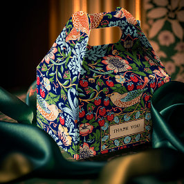 Caixinha De Lembrancinhas William Morris Strawberry Thief Box