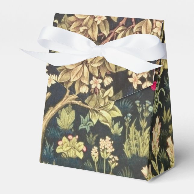 Caixinha De Lembrancinhas William Morris Tree Of Life (Frente)
