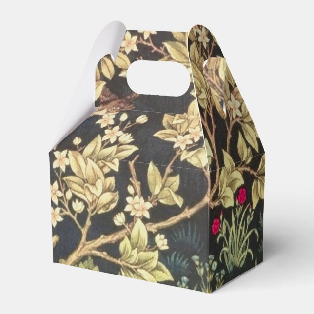 Caixinha De Lembrancinhas William Morris Tree Of Life (Frente)