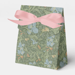 Caixinha De Lembrancinhas William Morris Vintage deixa uma ave oral íris