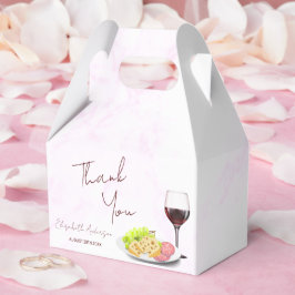 Caixinha De Lembrancinhas Wine & Charcuterie Bridal Shower