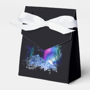 Caixinha De Lembrancinhas Winter Wonderlight Favor Box