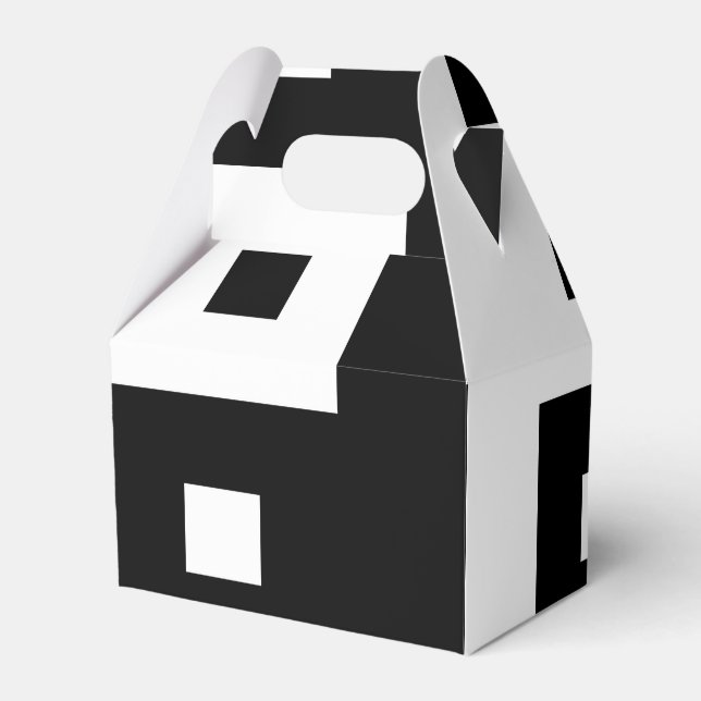 Caixinha De Lembrancinhas Yin Yang ao quadrado (Frente)