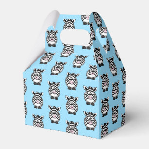 Caixinha De Lembrancinhas Zebra Party Favor Box