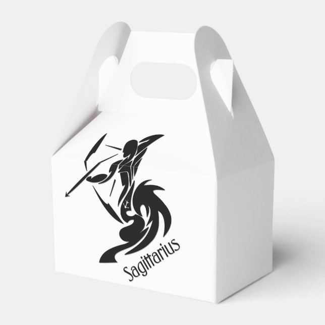 Caixinha De Lembrancinhas Zodiac Sagittarius (Frente)