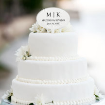 Casamento Simples e Moderno do Monograma
