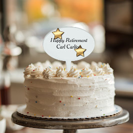 Cake Picks Estrelas de Reforma Felizes