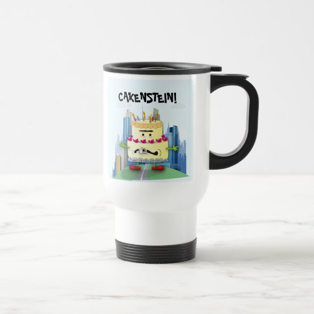 Cakenstein! Caneca de viagem (Direita)