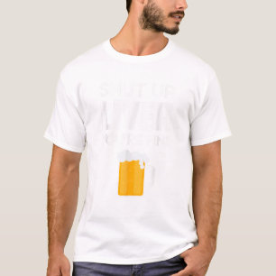 Cala Fígado Você Está Bem Camiseta Cerveja Bebendo