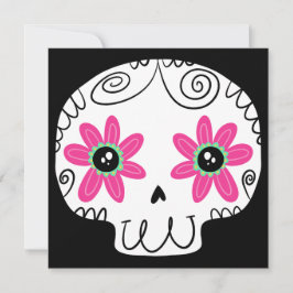 Calaverita Dia dos Mortos do Crânio do Açúcar