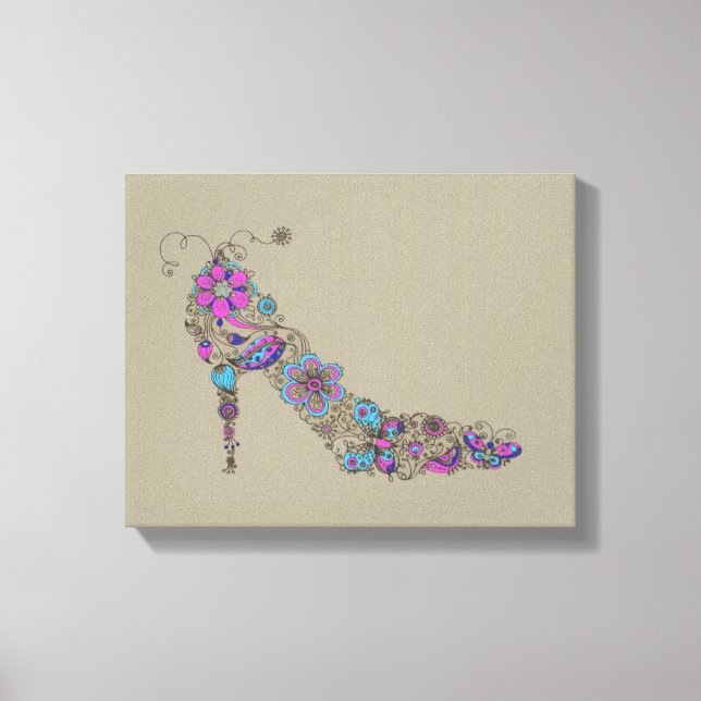 Calçado chic - Canvas (Frente)