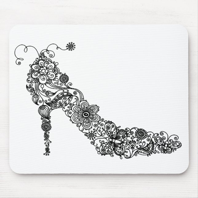 Calçado Chic ~ Mousepad (Frente)