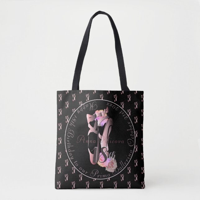 Calçados Ballerina Medallion Seu Evento Tote Bag (Frente)