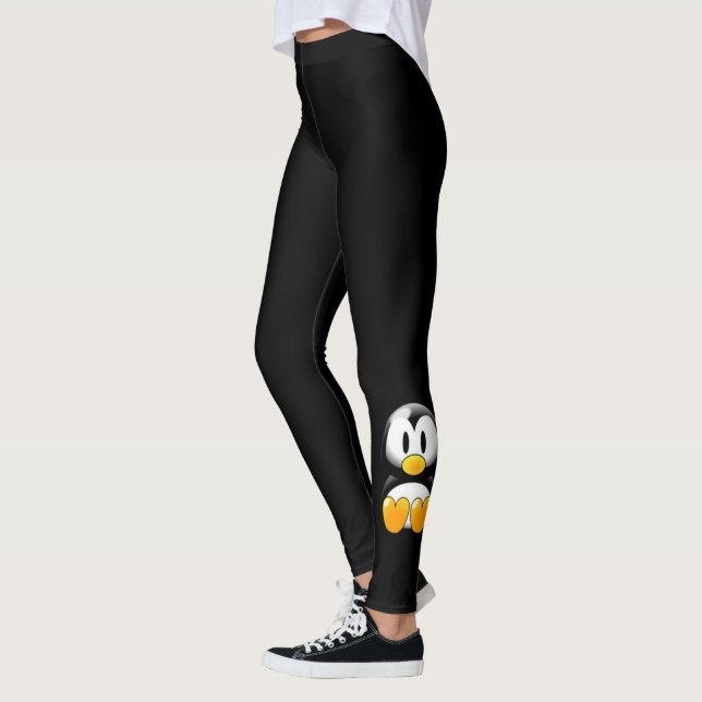 calças de leggings pretas pinguim (Esquerda)