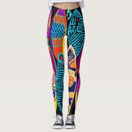 Calças Legging de Cara do Surfista
