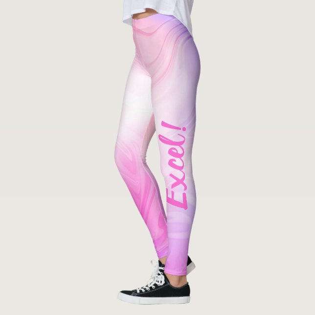 Calças Legging de Treino com Redemoinho de Energia (Esquerda)