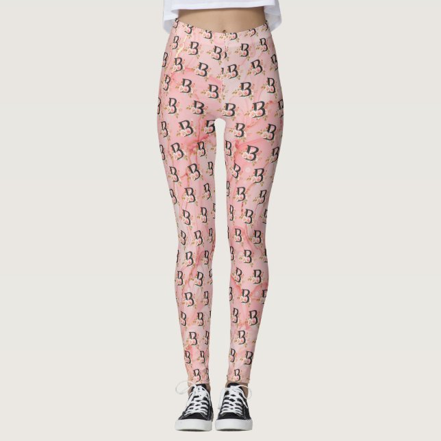 Calças Legging Letra B (Frente)
