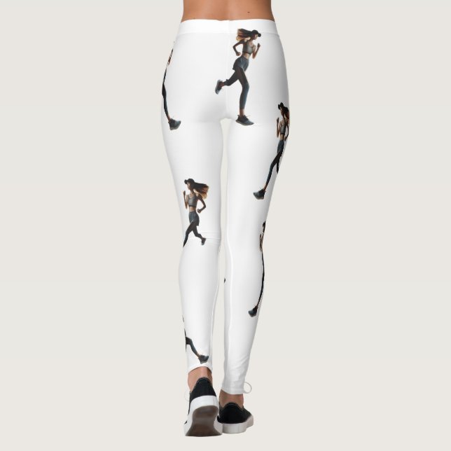 Calças Legging Run Like You Mean It (Verso)