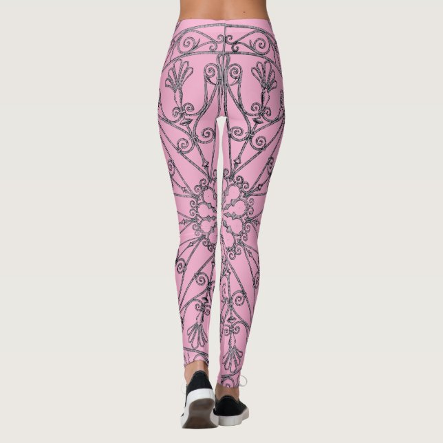 Calças Leggings de Ferro Forjado - Arte (Verso)