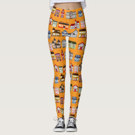 CALÇAS LEGGINGS DE PEQUENA CIDADE!