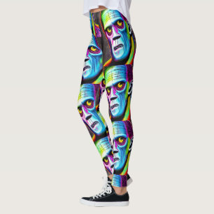Calças Leggings Frankenstein