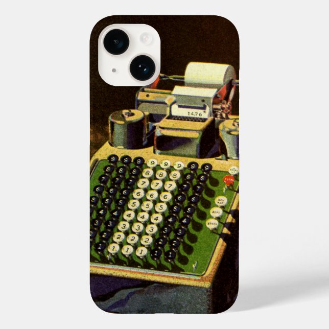 Calculadora Contábil Comptometer Vintage (Verso)