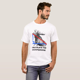 Calcule a camiseta engraçada de Hypotamoose