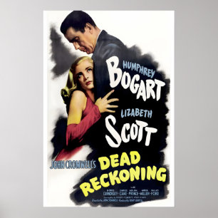 Cálculo Mortal Cartaz de Filme 1946 IMPRESSÃO A5-A