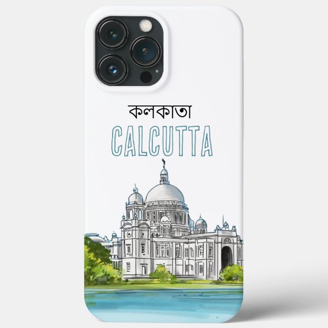 Calcutá "Memorial Victoria" Kolkata Bengali (Verso)