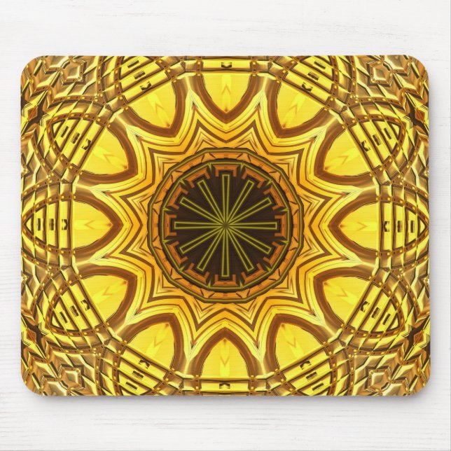 Caleidoscópio Art 8 Mousepad (Frente)