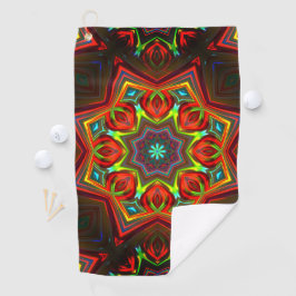 Caleidoscópio estrelado de oito pontas, amarelo-ve