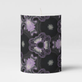 Caleidoscópio negro e lavanda